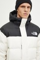 Пухено яке The North Face Nuptse бежов NF0A832JROU1