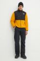 The North Face giacca Retro Denali NF0A88XHZU31 giallo AW24