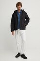 Lacoste kurtka jeansowa BH2906 czarny AW24