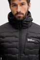 Jack Wolfskin giacca da sci imbottita Passamani nero A61831