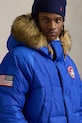 Polo Ralph Lauren kurtka puchowa dwustronna Ripstop-Rev Talvi Parka 710946045 niebieski