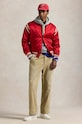 Oblečení Bunda Polo Ralph Lauren Varsity Jacket 710949940 červená