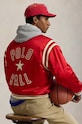 Bunda Polo Ralph Lauren Varsity Jacket 710949940 červená