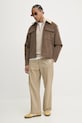 Billabong geaca din velur Barlow ABYJK00219 maro AW24