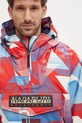 Napapijri giacca Rainforest Next rosso NP0A4IKWFCC1