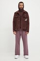 Menčestrová bunda adidas Originals Jacket IW3263 hnedá AW24