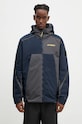 Dvostrana pernata jakna adidas National Geographic Coldrdy Jacket pernata podstava plava IX7953