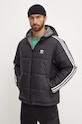 adidas Originals geaca cu doua fete Adicolor Reversible Jacket JD9071 negru