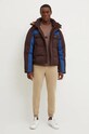 Пуховая куртка adidas Originals Prem Puffer Jacket JL9556 коричневый AW24