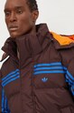 Пуховая куртка adidas Originals Prem Puffer Jacket коричневый JL9556