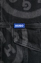 Džínová bunda Hugo Blue 50531637 černá