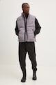 Páperová vesta HUGO 50521497 sivá AW24