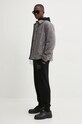 Manšestrová bunda HUGO 50522513 šedá AW24