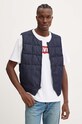 Levi's jachetă cu puf din denim albastru A8634