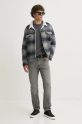 Levi's giacca in misto lana A6027 grigio AW24