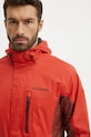 Columbia rain jacket Pouring Adventure red 2117171