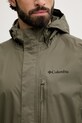 Columbia kurtka przeciwdeszczowa męska Pouring Adventure zielony 2117171