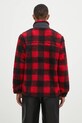 Odzież Columbia kurtka Winter Pass Printed Fleece 2097841 czerwony