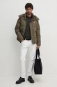 Bunda Calvin Klein Jeans J30J326104 zelená AW24