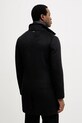 Odzież Guess płaszcz z domieszką wełny URBAN M4BL30.WGJ82 czarny