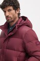 Péřová bunda Tommy Hilfiger MW0MW36569 burgundské