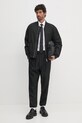 Куртка-бомбер Tommy Hilfiger MW0MW36592 чорний AW24