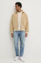 Tommy Jeans giacca DM0DM19626 beige AW24