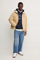 Μπουφάν Tommy Jeans DM0DM20003 μπεζ AW24