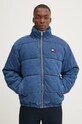 Джинсовая куртка Tommy Jeans с утеплением голубой DM0DM20438