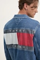 Îmbrăcăminte Tommy Jeans geacă din denim DM0DM20495 albastru