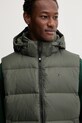 Péřová vesta Tommy Jeans zelená DM0DM20465