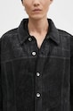 Rick Owens corduroy jacket Jumbo Worker black DU02D2761.HCF