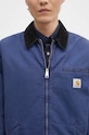 Carhartt WIP cotton jacket OG Detroit Jacket blue I027358.2IB3K