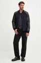Куртка-бомбер с примесью шерсти ZADIG&VOLTAIRE RMOW00111 тёмно-синий AW24