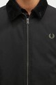 Fred Perry kurtka The Caban Jacket czarny J8535.102