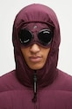 Bunda C.P. Company Chrome-R Goggle Down Jacket fialová 17CMOW079A005904G