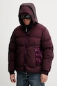 Péřová bunda C.P. Company Outerwear Medium Jacket In Bi-Tm burgundské 17CMOW266A110185G