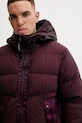 Péřová bunda C.P. Company Outerwear Medium Jacket In Bi-Tm 17CMOW266A110185G burgundské