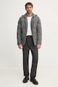 Hackett London kurtka HM403211 szary AW24