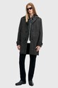 AllSaints płaszcz wełniany FINCHER M016OB