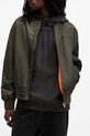 Μπουφάν bomber AllSaints UNDERGROUND M024OA πράσινο SS25