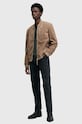 AllSaints kurtka zamszowa KEMBLE M067LB