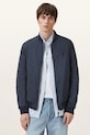 AllSaints kurtka bomber nieocieplane granatowy M077OB