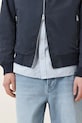 AllSaints kurtka bomber granatowy M077OB