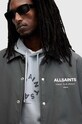 AllSaints kurtka UNDERGROUND COACH M082OB granatowy AW24