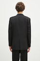 Ρούχα Μπλέιζερ με μίγμα μαλλιού Aries Single Breasted Tailored Jacket AR7010202 μαύρο