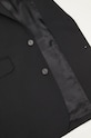 Μπλέιζερ με μίγμα μαλλιού Aries Single Breasted Tailored Jacket AR7010202 μαύρο