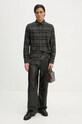 Хлопковая рубашка Theory O0874504 зелёный AW24
