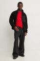 Zoo York hanorac fleece 60760005 negru AW24