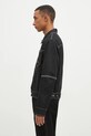 Džínová bunda Marine Serre Moon Laser Denim Trucker Jacket MJA063A.RDEN0001 černá AW24